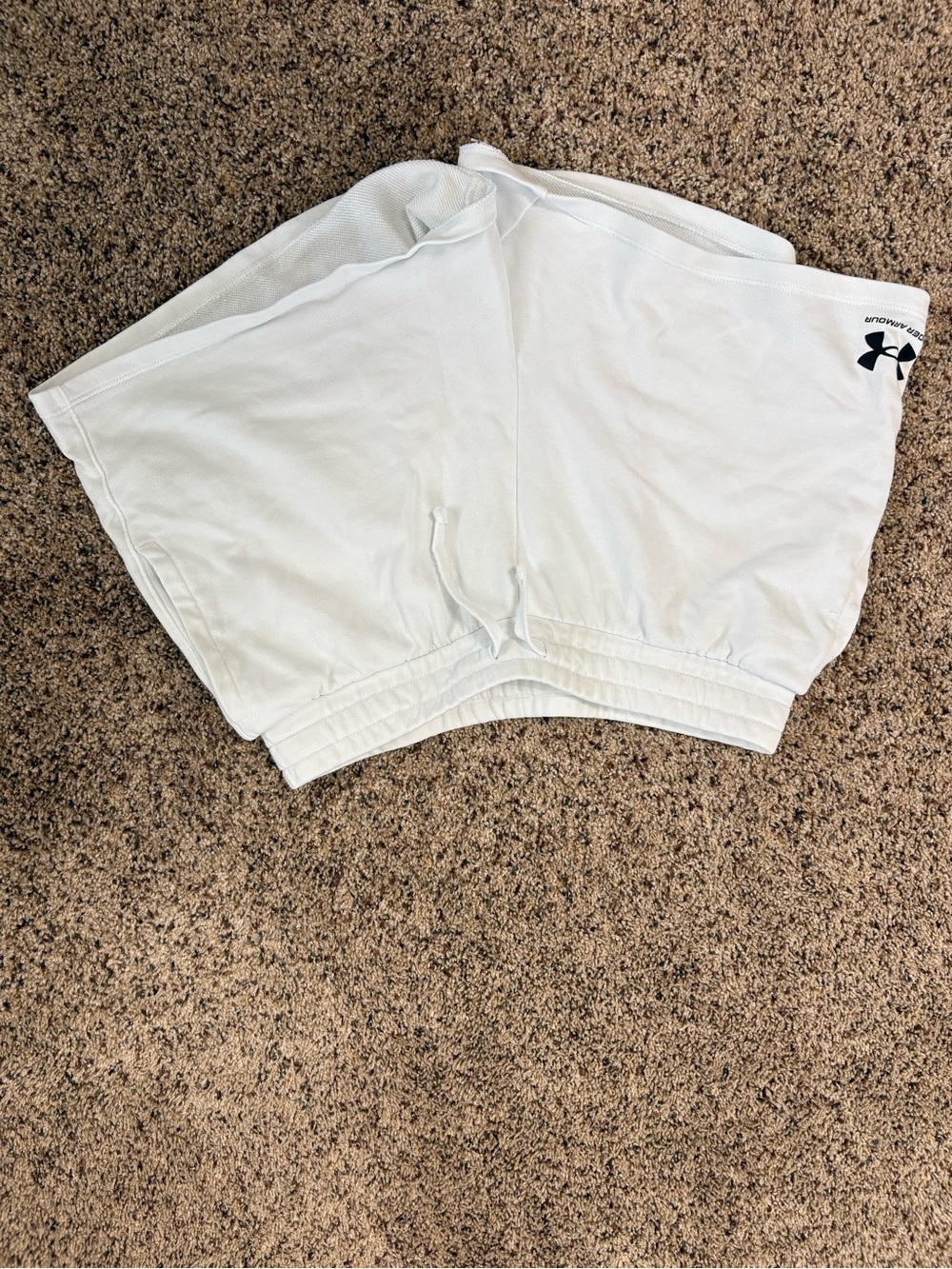 Under Armour White Men's Performance Training Shorts